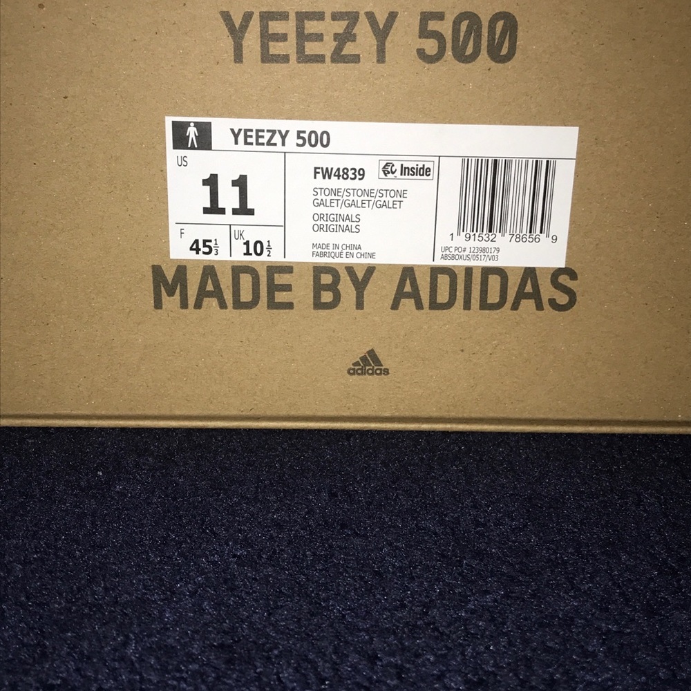 Adidas Yeezy Boost 500 Stone